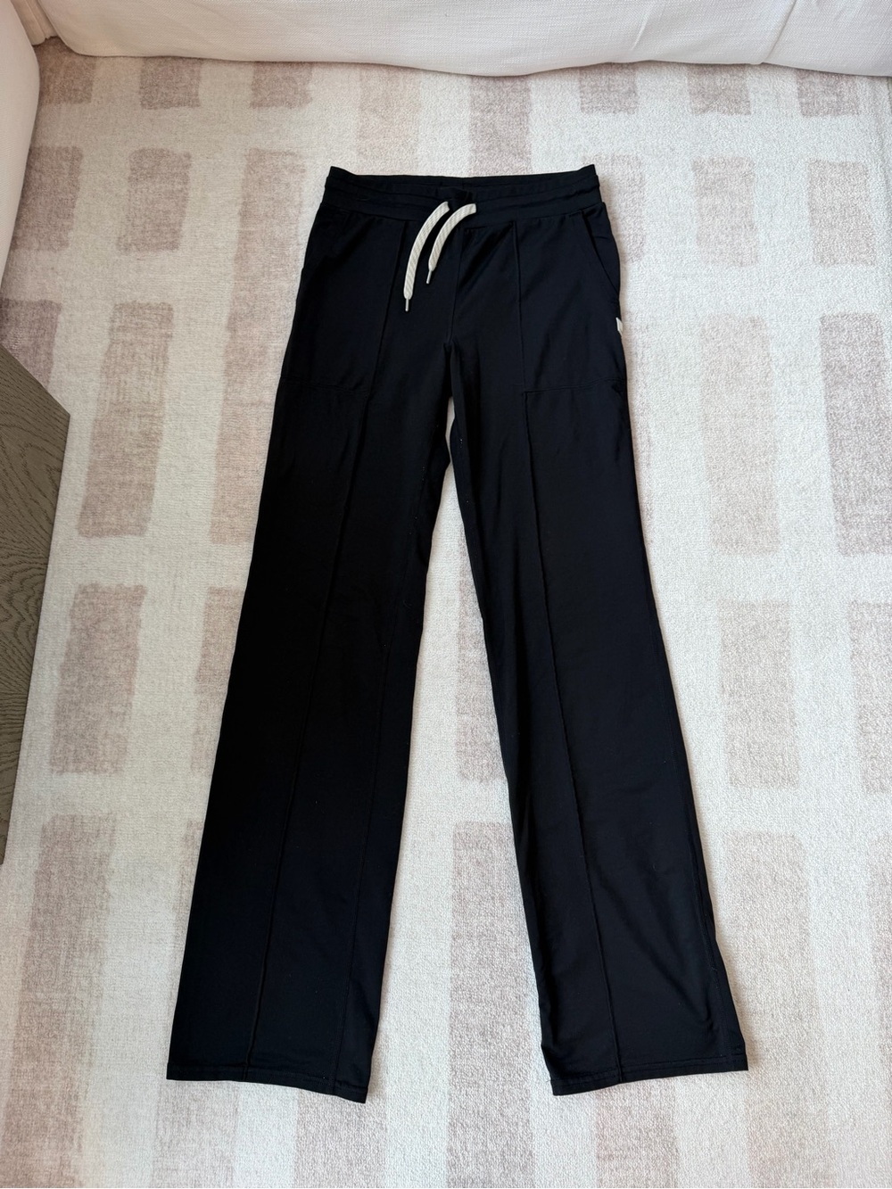 Women’s Black Drawstring Pants - Comfortable Everyday Fit